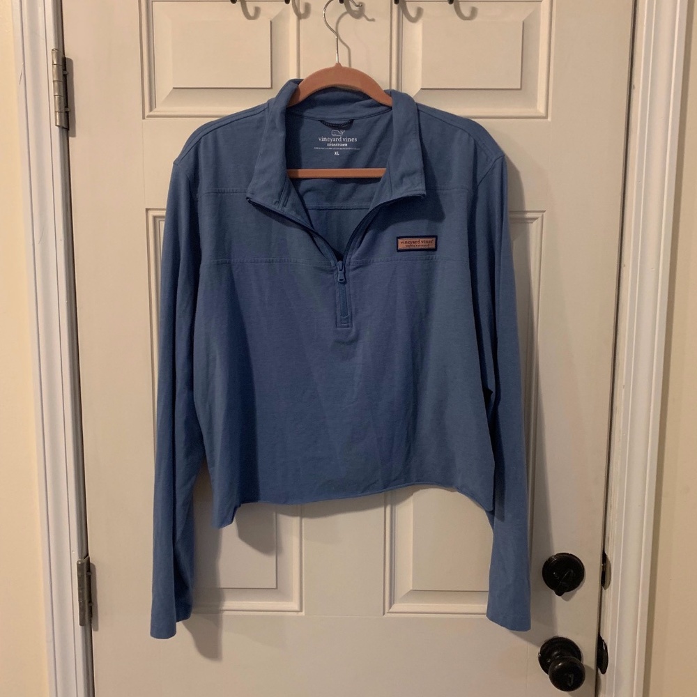 Cropped Vineyard Vines 1/4 Zip